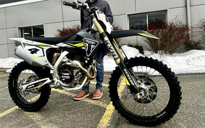 2025 Triumph TF 450-RC Edition