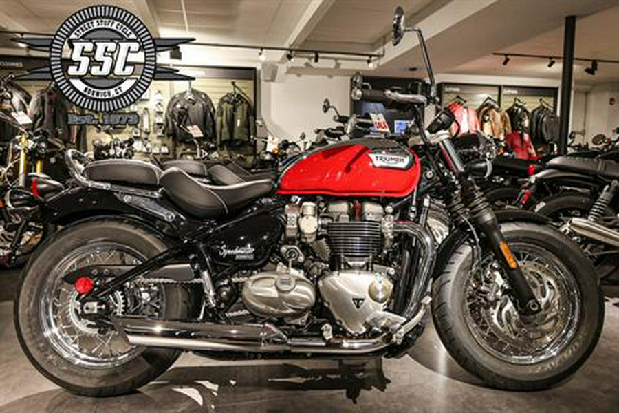 2023 Triumph Bonneville Speedmaster Chrome Edition