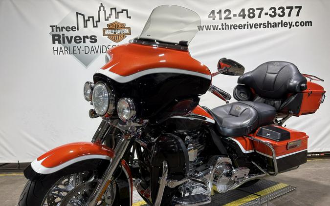 2012 Harley-Davidson® CVO™ Ultra Classic® Electra Glide® Electric Orange & Black Diamond with Big Ci