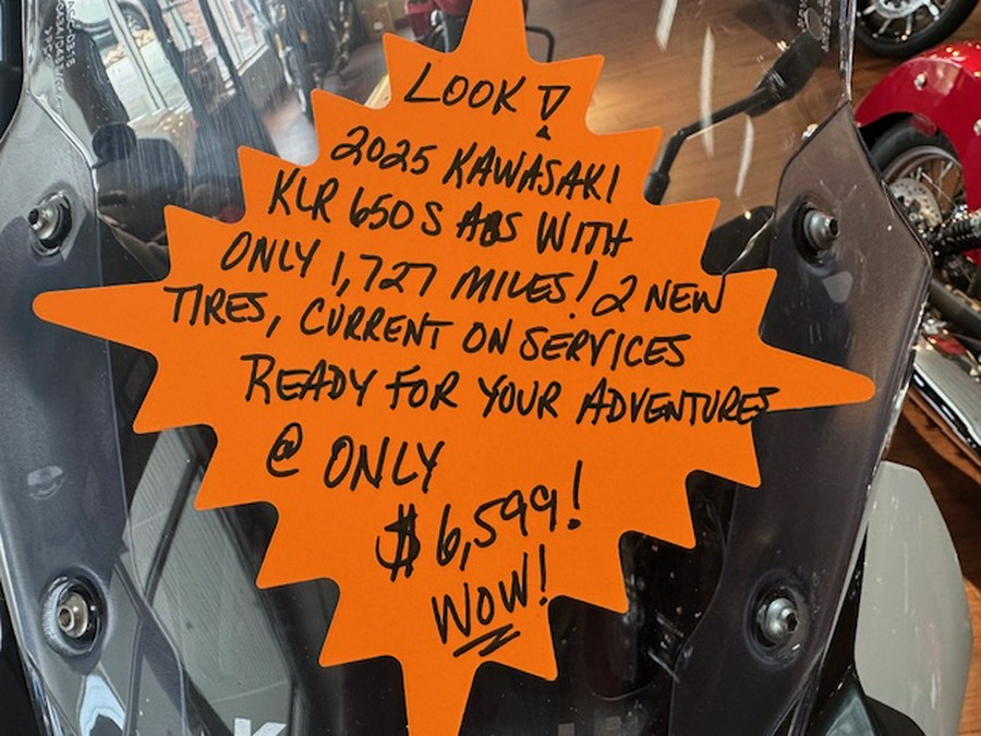 2025 Kawasaki KLR® 650 S ABS