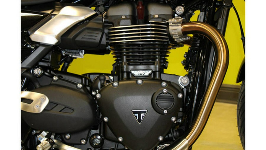 2025 Triumph Speed Twin 900 Phantom Black/Aurum Gold