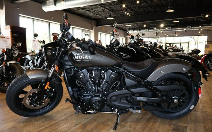 2026 Indian Scout Bobber Limited +Tech Heavy Metal Smoke