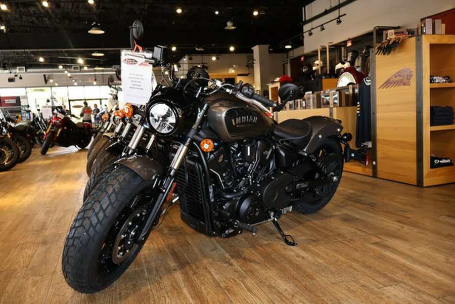 2026 Indian Scout Bobber Limited +Tech Heavy Metal Smoke