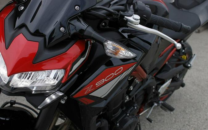 2024 Kawasaki Z900 ABS Candy Persimmon Red/Ebony