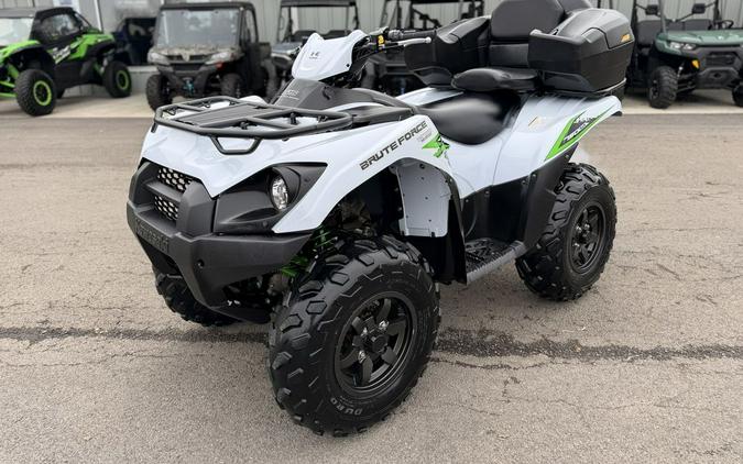 2018 Kawasaki Brute Force® 750 4x4i EPS Metallic Stardust White