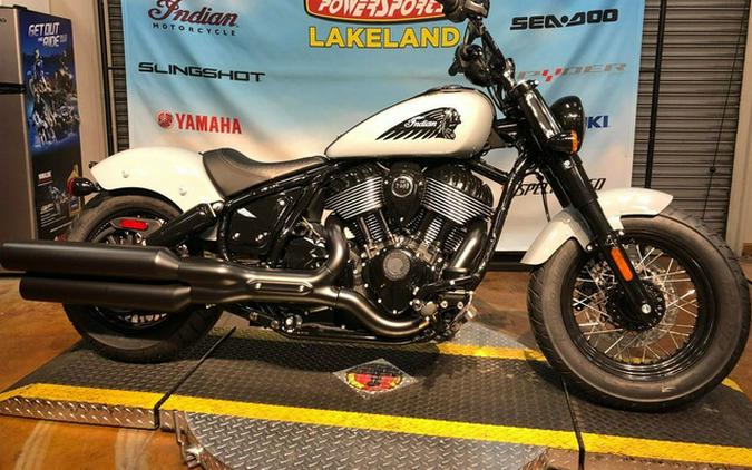 2024 Indian Chief Bobber Dark Horse Storm Gray