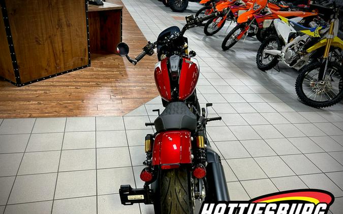 2025 Indian 101 Scout Sunset Red Metallic With Graphics