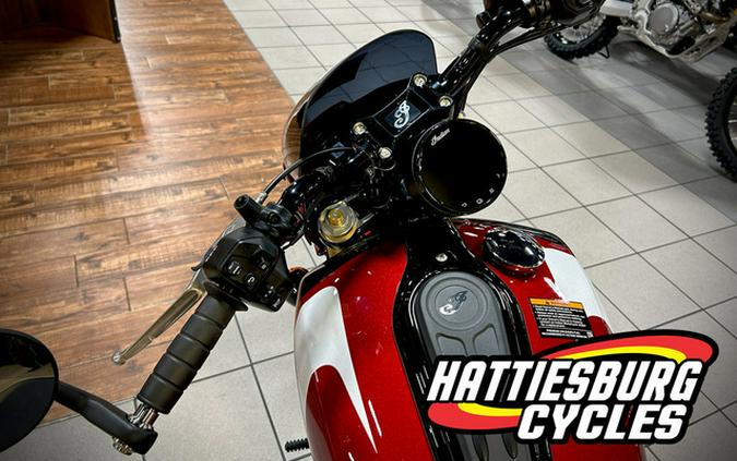 2025 Indian 101 Scout Sunset Red Metallic With Graphics