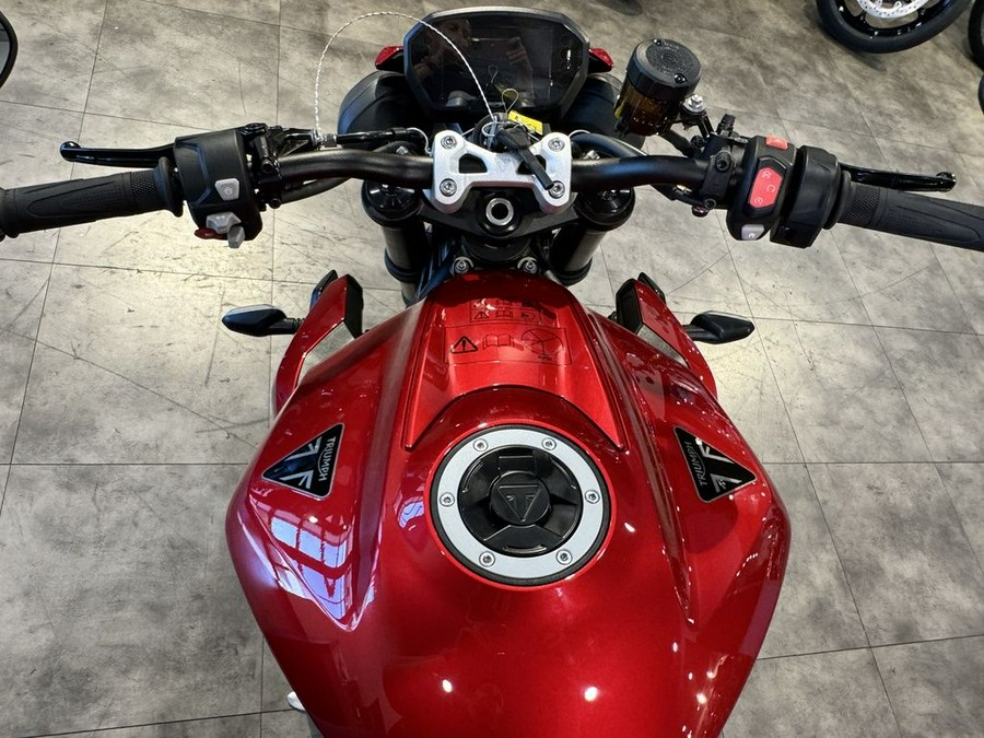 2025 Triumph Street Triple 765 RS Carnival Red