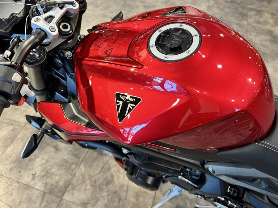 2025 Triumph Street Triple 765 RS Carnival Red