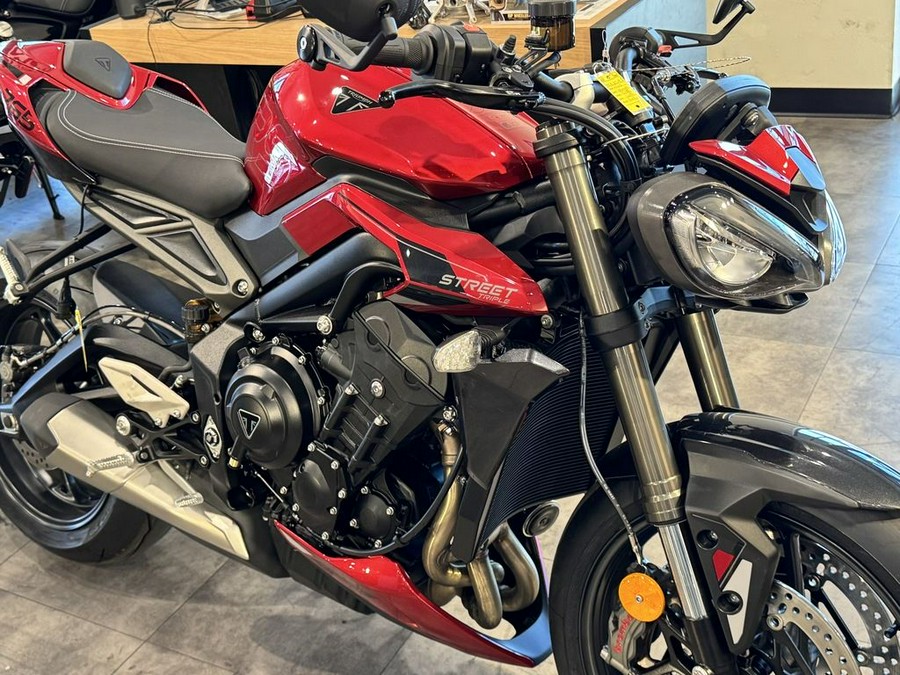 2025 Triumph Street Triple 765 RS Carnival Red