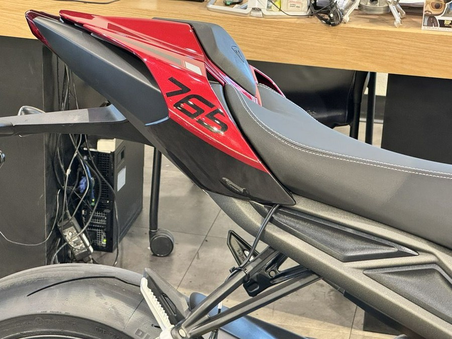 2025 Triumph Street Triple 765 RS Carnival Red