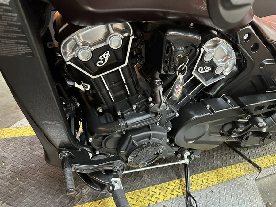 2022 Indian Scout Bobber ABS Maroon Metallic Smoke