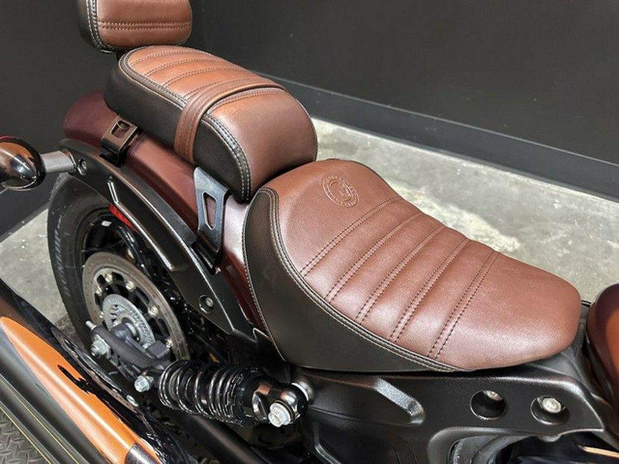 2022 Indian Scout Bobber ABS Maroon Metallic Smoke