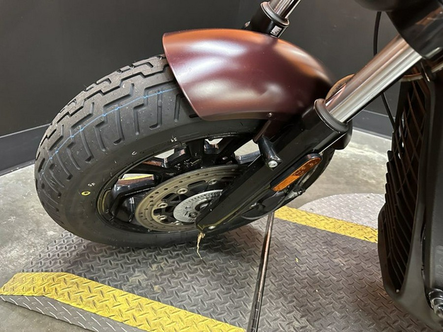 2022 Indian Scout Bobber ABS Maroon Metallic Smoke