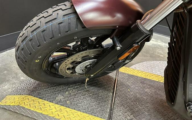 2022 Indian Scout Bobber ABS Maroon Metallic Smoke