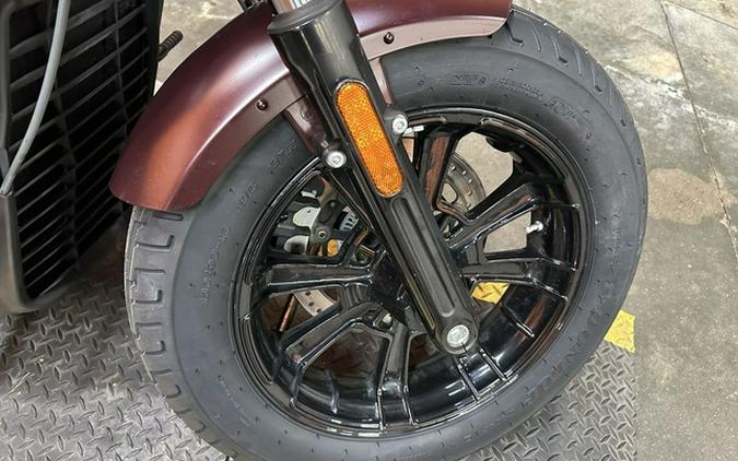 2022 Indian Scout Bobber ABS Maroon Metallic Smoke