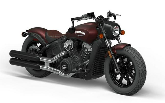 2022 Indian Scout Bobber ABS Maroon Metallic Smoke