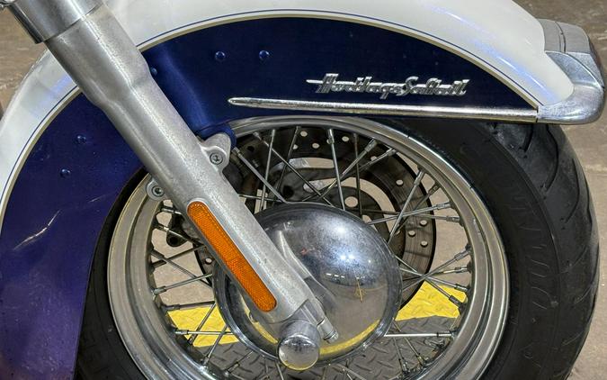 2010 Harley-Davidson Heritage Softail Classic Two-Tone White Ice Pearl/Black Ice Pearl