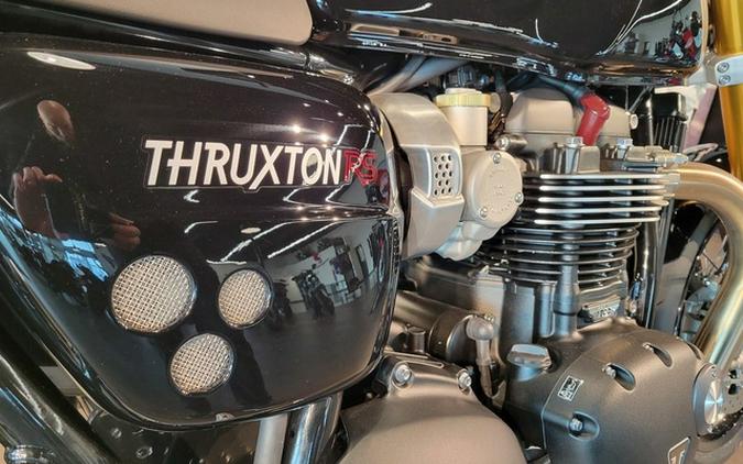 2024 Triumph Thruxton RS Jet Black / Silver Ice RS