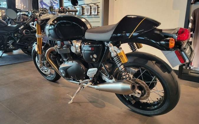 2024 Triumph Thruxton RS Jet Black / Silver Ice RS