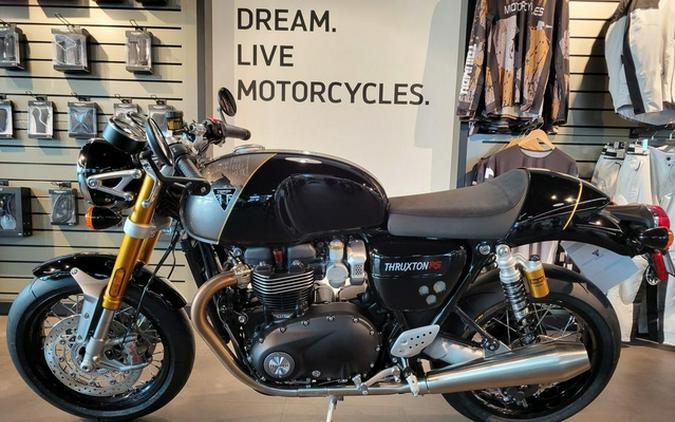 2024 Triumph Thruxton RS Jet Black / Silver Ice RS