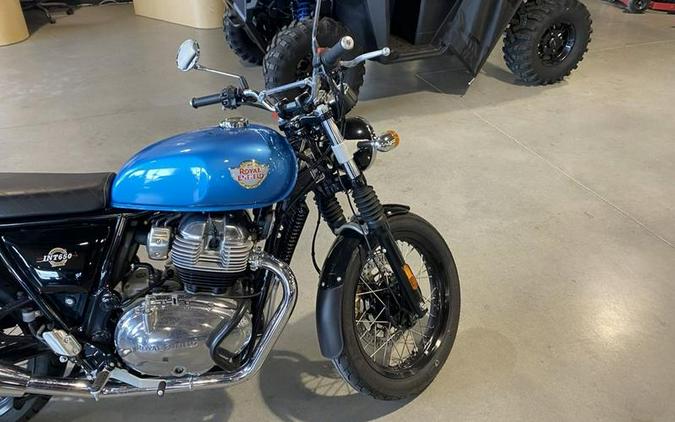 2023 Royal Enfield INT650 Ventura Blue