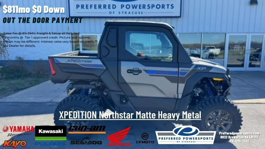 2024 Polaris Industries XPEDITION Northstar Matte Heavy Metal