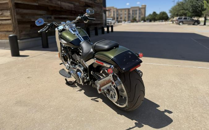 2026 Harley-Davidson® Fat Boy® Olive Steel Metallic / Vivid Black Chrome Trim