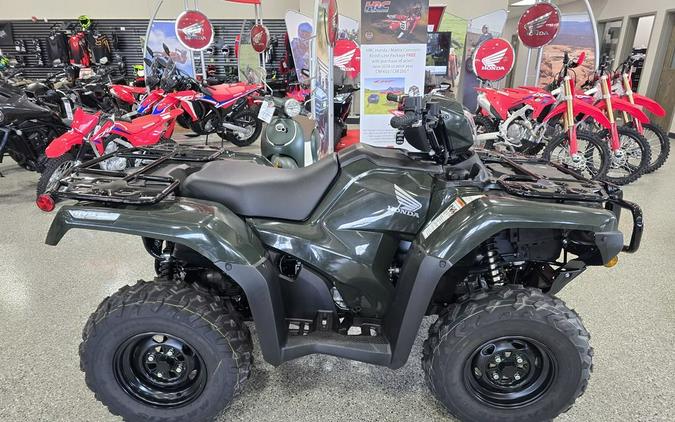 2024 Honda® FourTrax Foreman Rubicon 4x4 EPS Black Forest Green