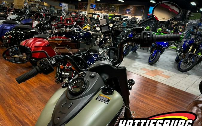 2025 Indian Springfield Dark Horse Moss Green Smoke