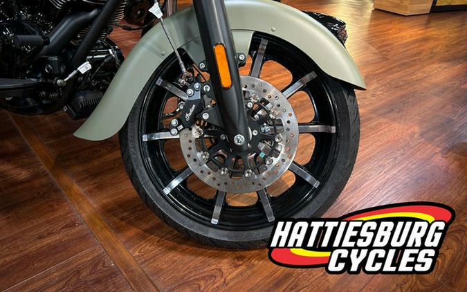 2025 Indian Springfield Dark Horse Moss Green Smoke