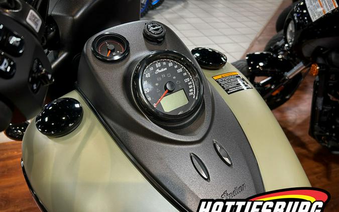 2025 Indian Springfield Dark Horse Moss Green Smoke