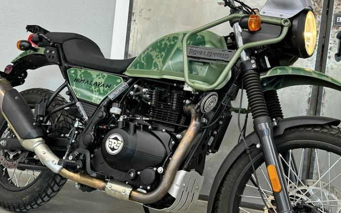 2022 Royal Enfield Himalayan Pine Green