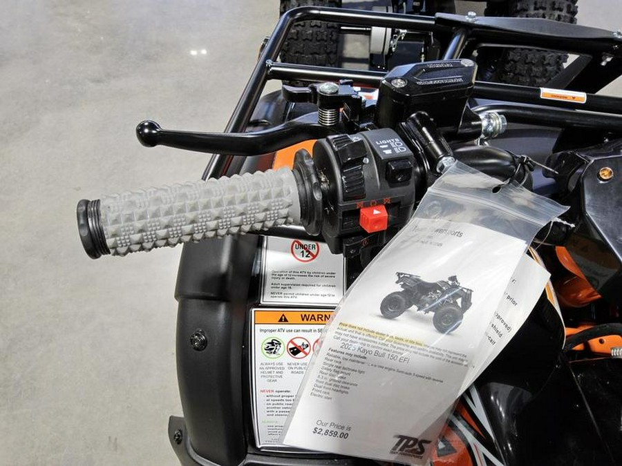 2025 Kayo Bull 150 EFI