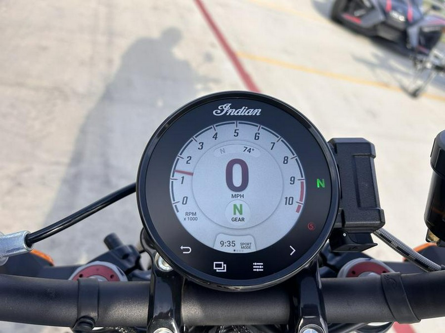 2023 Indian Motorcycle® FTR Sport White Lightning/Indy Red