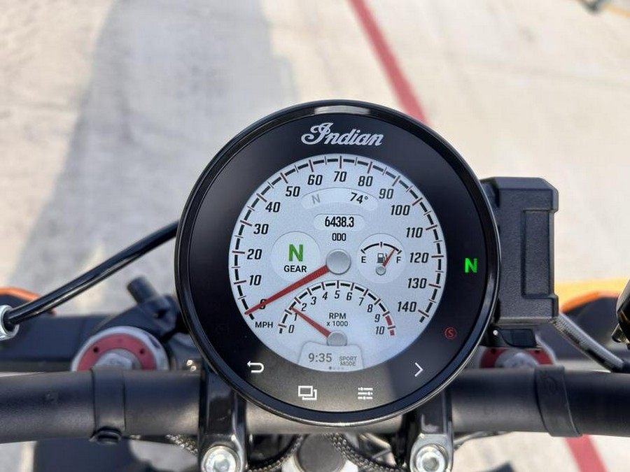 2023 Indian Motorcycle® FTR Sport White Lightning/Indy Red