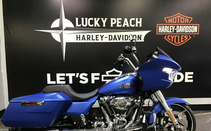 2026 Harley-Davidson® Road Glide® Aurora Blue Denim Chrome Trim