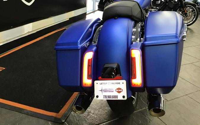 2026 Harley-Davidson® Road Glide® Aurora Blue Denim Chrome Trim