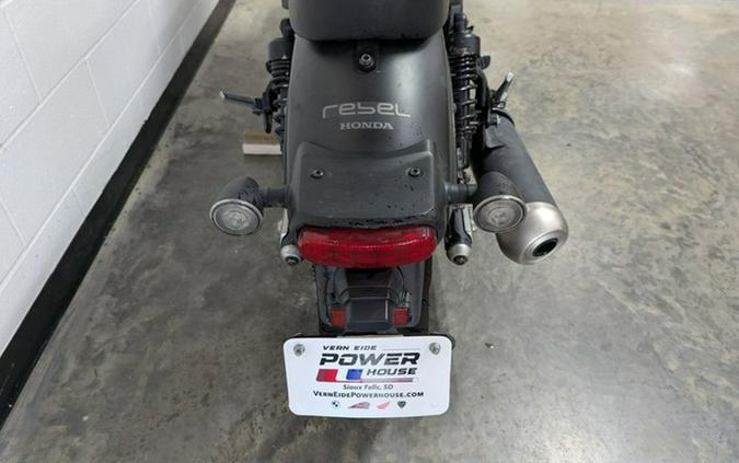 2021 Honda Rebel 500 ABS SE
