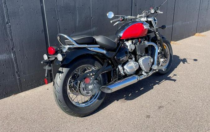 2023 Triumph Bonneville Speedmaster Chrome Edition Diablo Red