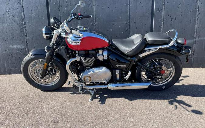 2023 Triumph Bonneville Speedmaster Chrome Edition Diablo Red