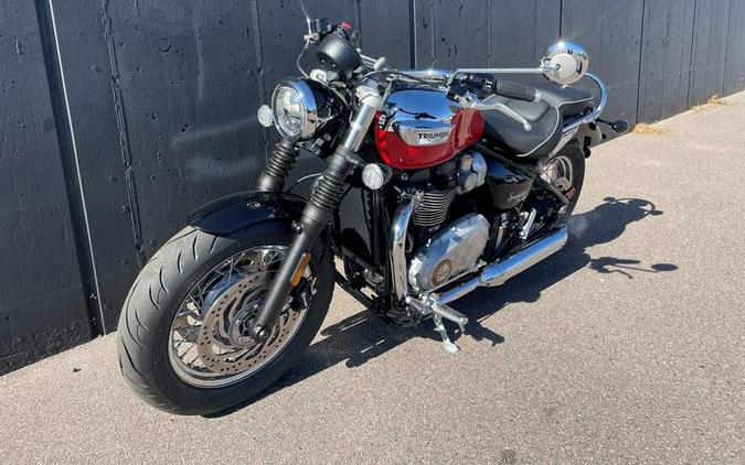 2023 Triumph Bonneville Speedmaster Chrome Edition Diablo Red