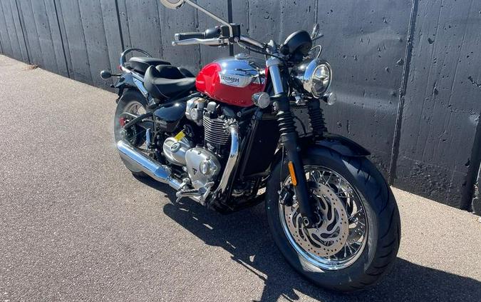 2023 Triumph Bonneville Speedmaster Chrome Edition Diablo Red