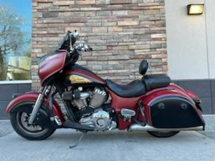 2015 Indian Chieftain Indian RedThunder Black