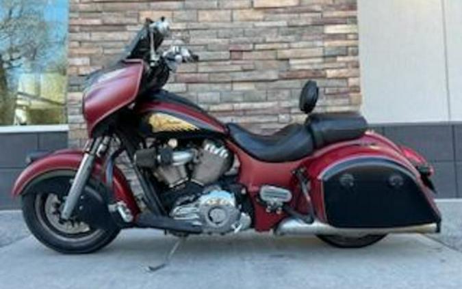 2015 Indian Chieftain Indian RedThunder Black