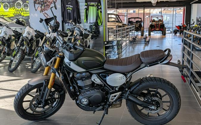 2025 Triumph Scrambler 400 X