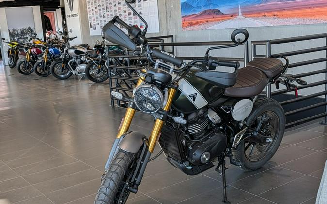 2025 Triumph Scrambler 400 X