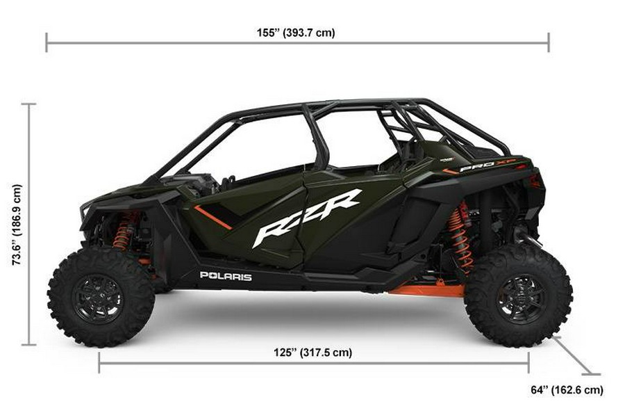 2022 Polaris Industries RZR Pro XP 4 Ultimate Army Green