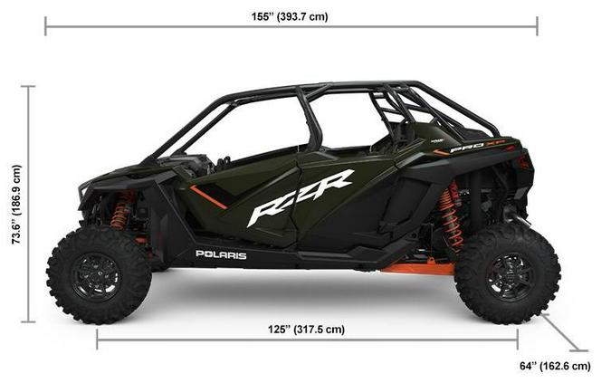 2022 Polaris Industries RZR Pro XP 4 Ultimate Army Green